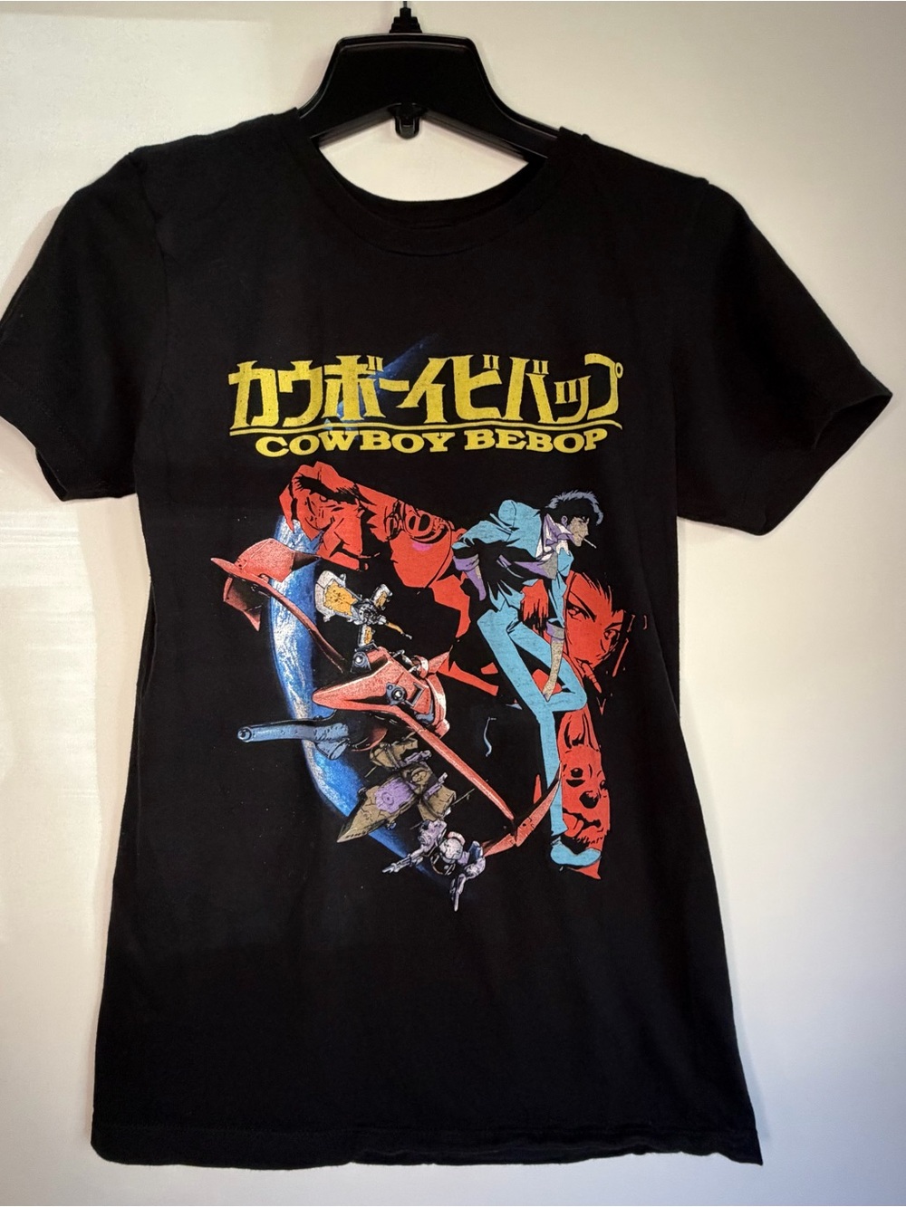 Cowboy Bebop Graphic Short Sleeve Tee - Black